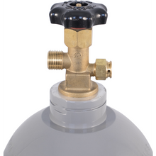 Load image into Gallery viewer, KegLand 10 lb CO2 Tank | Premium Aluminum | New | CGA320 Valve | US DOT Approved