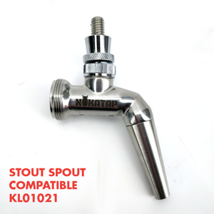 Nuka Tap Stainless Steel Beer Faucet | Forward Sealing