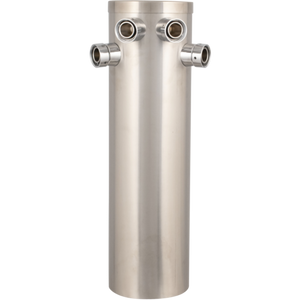 KOMOS® Brushed Stainless Draft Tower Kit