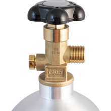 Load image into Gallery viewer, KOMOS® 5 lb CO2 Tank | Premium Aluminum | New | CGA320 Valve | US DOT Approved