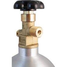 Load image into Gallery viewer, KOMOS® 5 lb CO2 Tank | Premium Aluminum | New | CGA320 Valve | US DOT Approved