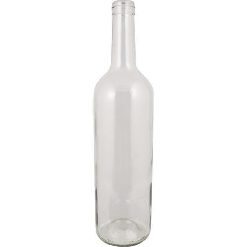 Farro Glass | Premium Wine Bottles | Bordeaux | Clear | 750mL | Case of 12