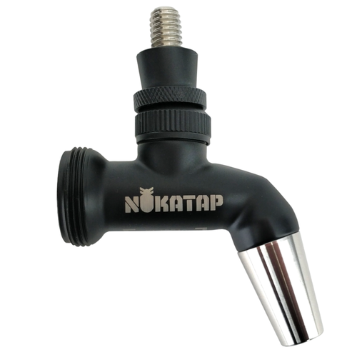 Punisher Edition | NukaTap| Stainless Steel Beer Faucet | Matte Black Finish |Forward Sealing