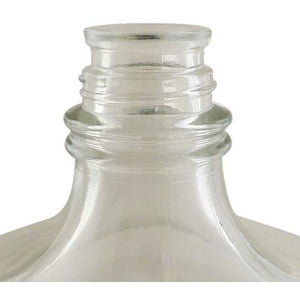 6.5 Gallon Italian Glass Carboy - Threaded Neck Glass Carboy Brewmaster 