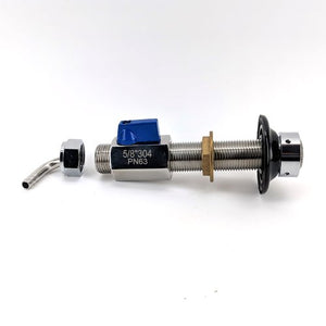 Stainless Ball Valve for Couplers & Shanks Brewmaster 