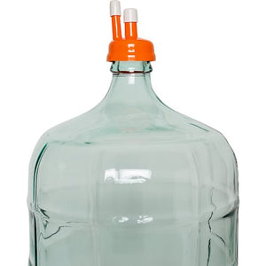 Rubber Carboy Blow Off Hood w/ White Caps (3, 5, 6, 6.5 Gallon smooth neck) Carboy Hood Brewmaster 