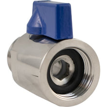 Load image into Gallery viewer, Stainless Ball Valve for Couplers &amp; Shanks Brewmaster 