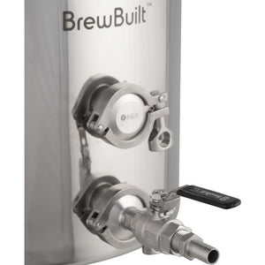 BrewBuilt™ Brewing Kettle - Ball Valve (10 - 50 Gallon) Brewmaster 