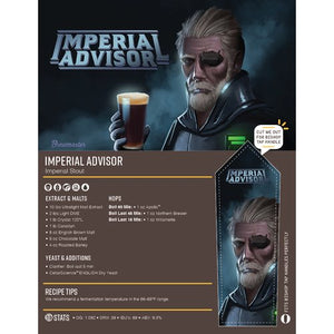 Imperial Advisor Imperial Stout - Brewmaster Extract Beer Brewing Kit Brewmaster 