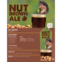 Load image into Gallery viewer, Nut Brown Ale - Brewmaster Extract Beer Brewing Kit