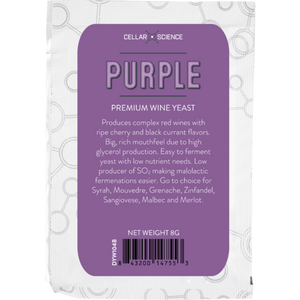 CellarScience® PURPLE Dry Wine Yeast