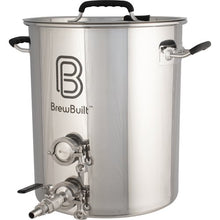 Load image into Gallery viewer, BrewBuilt™ Brewing Kettle - Ball Valve (10 - 50 Gallon) Brewmaster 