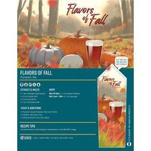 Load image into Gallery viewer, Flavors Of Fall Pumpkin Ale - Brewing Kit Brewmaster 