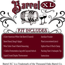 Load image into Gallery viewer, Barrel XL® Barrel Aged Cabernet Wine Making Kit - Personalize It