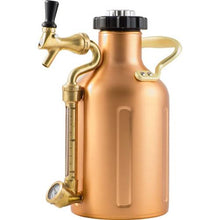 Load image into Gallery viewer, GrowlerWerks UKeg Pressurized Copper Growler Brewmaster 68 Oz 