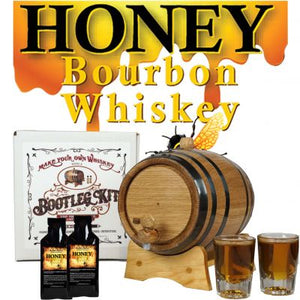 Honey Bourbon Whiskey Making Bootleg Kit® 1000 oaks 