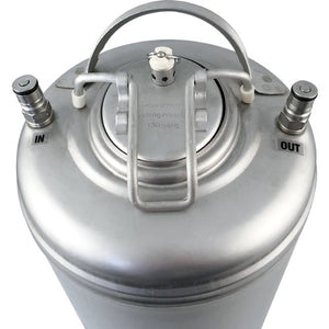 KOMOS® Homebrew Keg - 5 Gallon Ball Lock Keg Brewmaster 