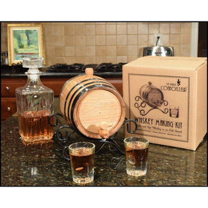 The Barrel Connoisseur® Whiskey Making Kit Beer Equipment Kits 1000 oaks 