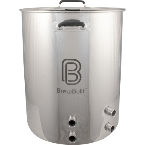 BrewBuilt™ Brewing Kettle - 4x T.C. Ports | 50 Gallon Brewmaster 