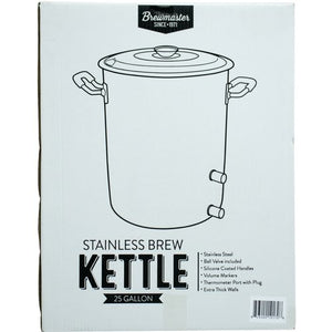 25 Gallon Brewmaster Stainless Steel Brew Kettle Brewmaster 