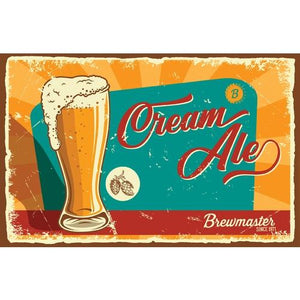 Cream Ale - Brewmaster Extract Beer Brewing Kit BMKIT123 Brewmaster 