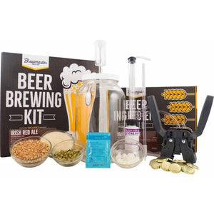 1 Gallon Homebrew Starter Kit & Irish Red Ale Recipe BRKIT11 Brewmaster 