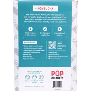 Pop Cultures Kombucha Making Kit Brewmaster 