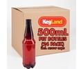 Load image into Gallery viewer, PET Beer Bottles - 500 mL (Case of 24) master brewer 