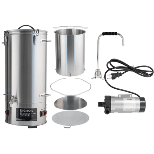 DigiMash Electric Brewing System | Recirculation Pump Kit | Gen 2 DigiBoil | 35L | 9.25G | 110V