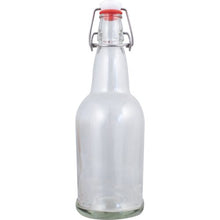 Load image into Gallery viewer, Swing Top Bottles - 16 oz Clear (Qty 12) Brewmaster 