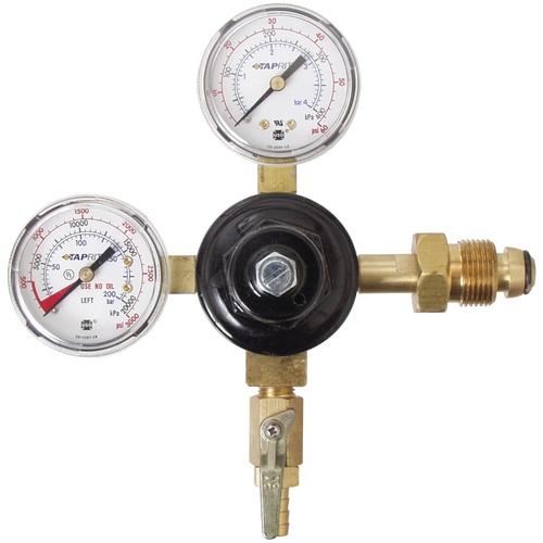 Nitrogen/Argon Regulator - Dual Gauge Brewmaster 